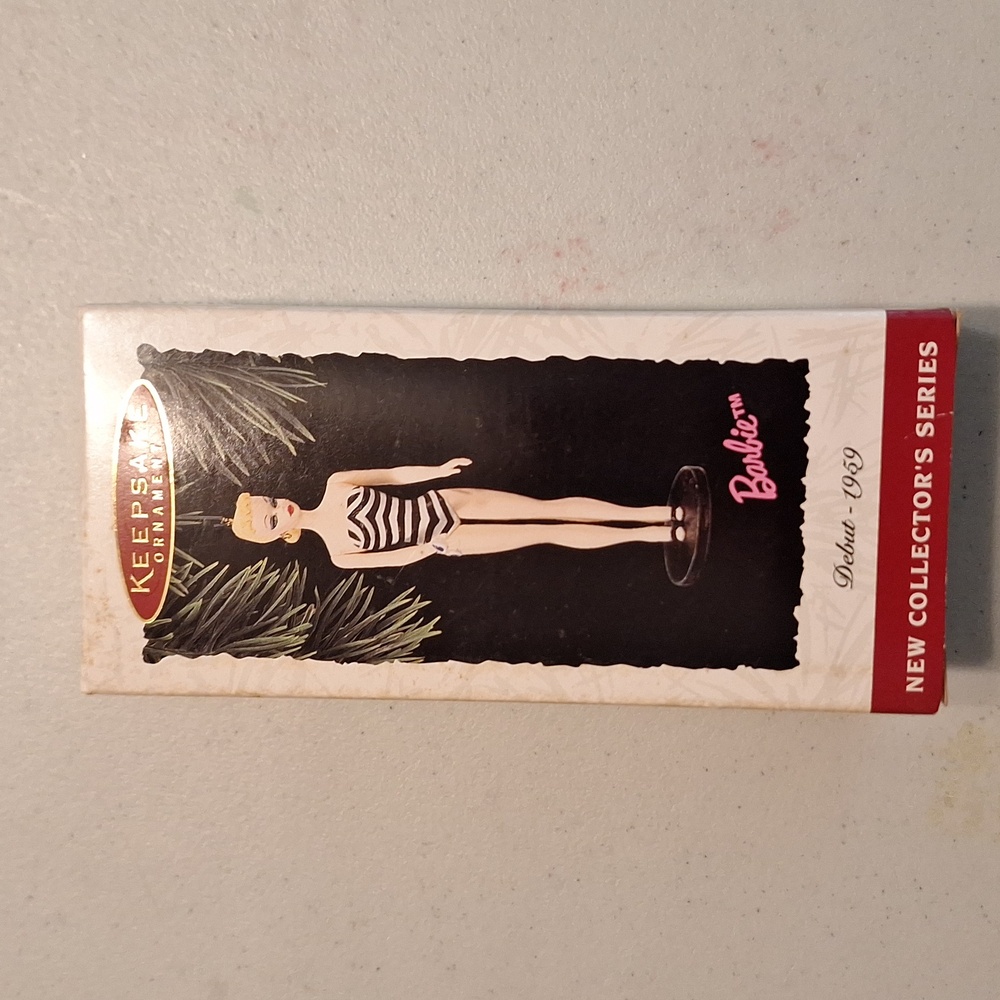 Barbie debut Hallmark ornament